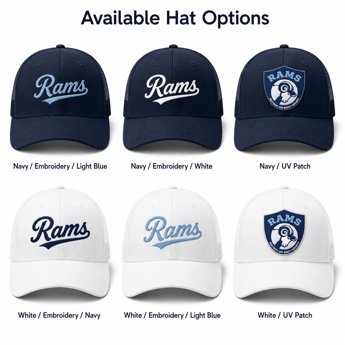 UC Rams Hats
