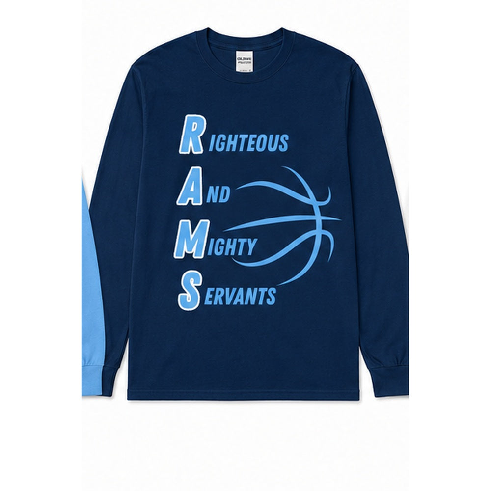 Rams Acronym long-sleeve in navy